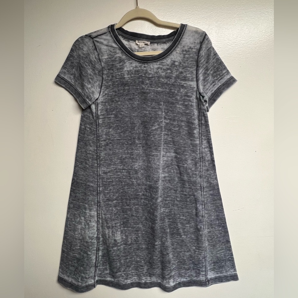 Free State Gray Short Sleeve Dress